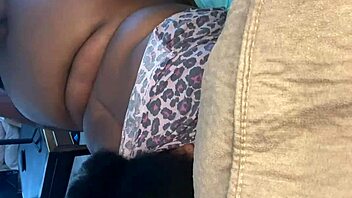 BBC slams my wet BBW pussy hard on the couch.