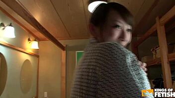 Oh My God! Can You Believe This Shy Japanese Teen 18+ Strips Naked in the Dressing Room for Petite Fingering?