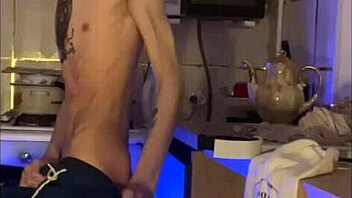 I watch twinks masturbatin' in gay romantic way