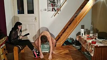 Beth kinky - slave kicked spanked & stomped by sexy mistress pt2 hd