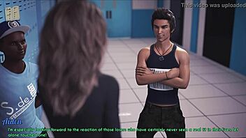 A wife and stepmother play a game together.