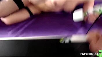 Horny Brunette Milf Masturbates Her Pussy!