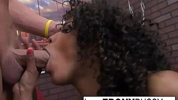 gorgeous black pornstar misty stone in an interview