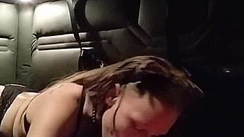 Kitty Gives Blowjob with Buttplug in Ass