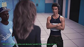 A wife and stepmother play a game together.