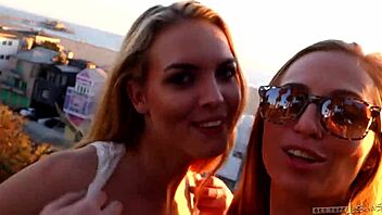 I Enjoy POV Lesbian Fun With Cosima And Roxy