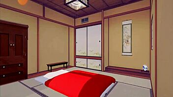 Anime Training Against Monsters in Hentai Style