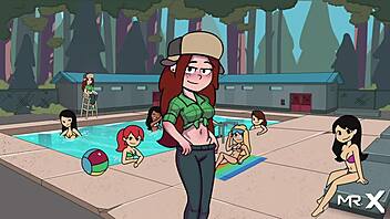 Camp Pinewood all scenes with Wendy E1 32 anime hentai sex tits game 😊