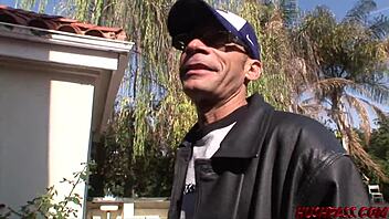 Natural tits teen Holly takes on monster cock bent over.