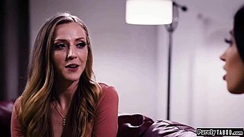 This bigamist guy spanks his two cheating wives after catching them with monster cocks