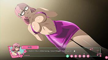 i play futa fix futanari hentai game with huge cock cowgirl creampie