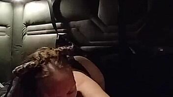 Kitty Gives Blowjob with Buttplug in Ass