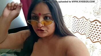 Fat bbw quickly swallows cum from big tits