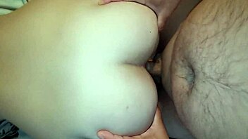 My wife gets a real cock in her ass from a stranger at home