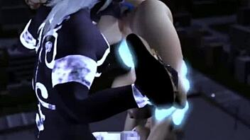 Hot chick wants monster's baby in hentai!