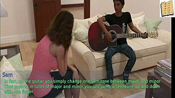 wife and stepmother play erotic games together