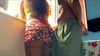 naughty husband convinces friend to fuck all afternoon