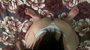 Hey, your wife’s got pretty boobs, just came inside her pussy!