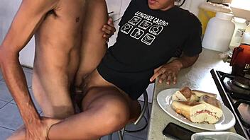 Bareback and doggystyle with a hot Colombian amateur