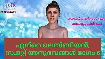 Lesbian and swap experiences in Malayalam story.