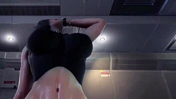 Desire for sex made her wild in mad animation porn! 😜