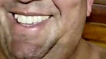 College Girl Teases in Garage, Gets Her Ass Worshiped by Older Man While on Phone