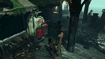 Futanari Gets Boldly Fucked In Fallout 4 Game