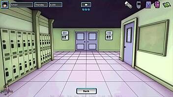 Danny Phantom gets a genie handjob in Amity Park!