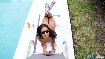 latina teen 18+ camila cortez drilled deep in tight wet hole by nade nasty