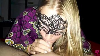 Jasmine's intense BJ and stunning cumshot in polyamory group sex