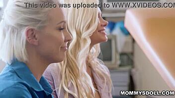 Doctor's appointment turns into a wild lesbian encounter with kinky twist