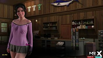 Wet Mature Pussy Gets Creampie in Anime