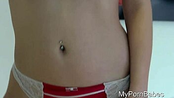 this horny milf slut shows off her fat tits like a pro in solo action