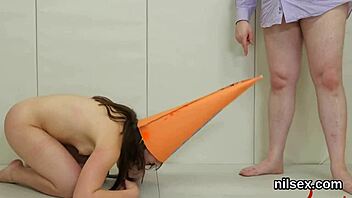 OMG! Naughty Teen 18+ Drilled in Butthole Asylum for Extreme Therapy!