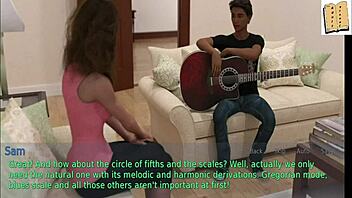 wife and stepmother play erotic games together