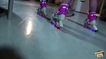 a slutty blonde and an even sluttier redhead put their holes to good use