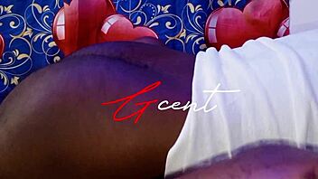 Me and my ebony girlfriend fucked intimately, but it was passionate missionary.