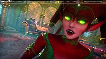 Горячая ли эта 3D фута-транссексуалка с магией рук или нет?