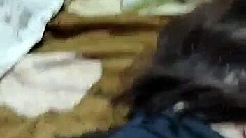 College Girl Teases in Garage, Gets Her Ass Worshiped by Older Man While on Phone