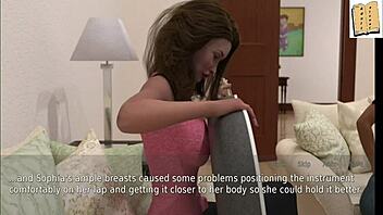 wife and stepmother play erotic games together