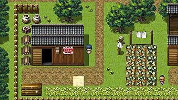 tanned girl natsuki hentai bath feels amazing after villagers!!