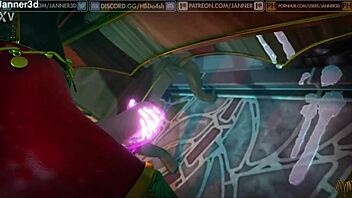 Горячая ли эта 3D фута-транссексуалка с магией рук или нет?