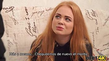 debt4k la pobre camarera debería cerrar sus deudas teniendo sexo apasionado