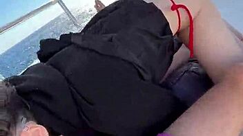 Public sex couples on a yacht with teen creampie and fucking