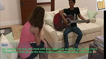 wife and stepmother play erotic games together