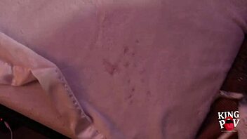 Gia Lovey slobbers on my cock before intense fucking.