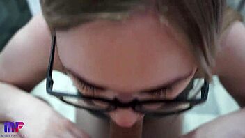 Step sister can't get enough of sucking cock in this fantasy.