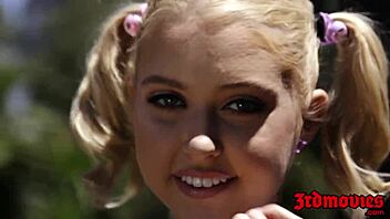 Young blonde Chloe Couture takes on a big cock