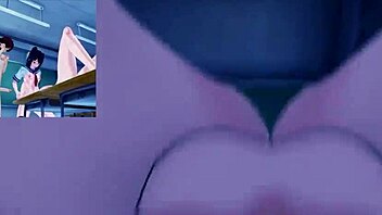 Intriguing encounter between the knocking woman and the boy