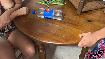 SEXY NIECE HAS SEX IN KITCHEN